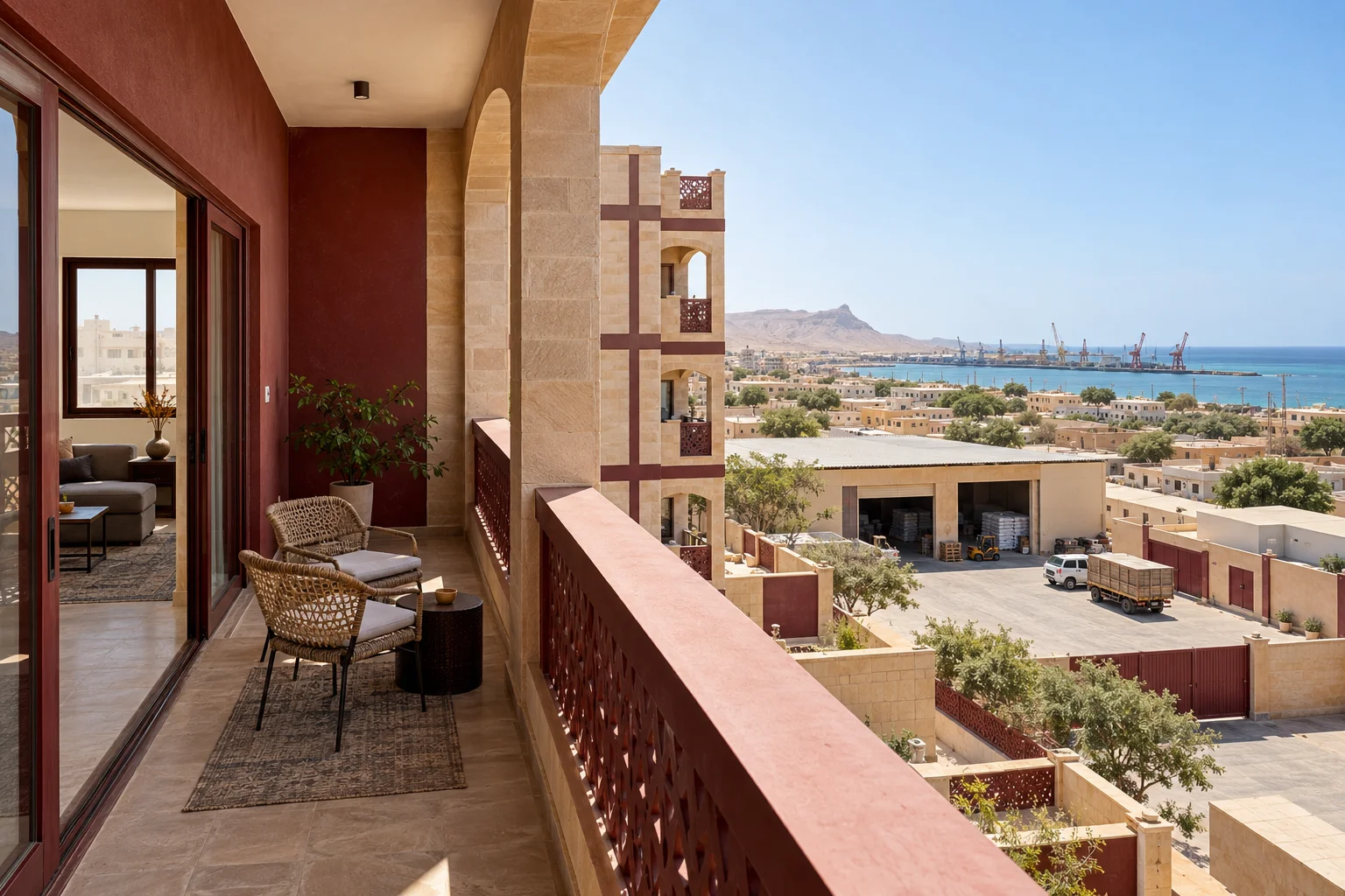 Apartment Balcony / View