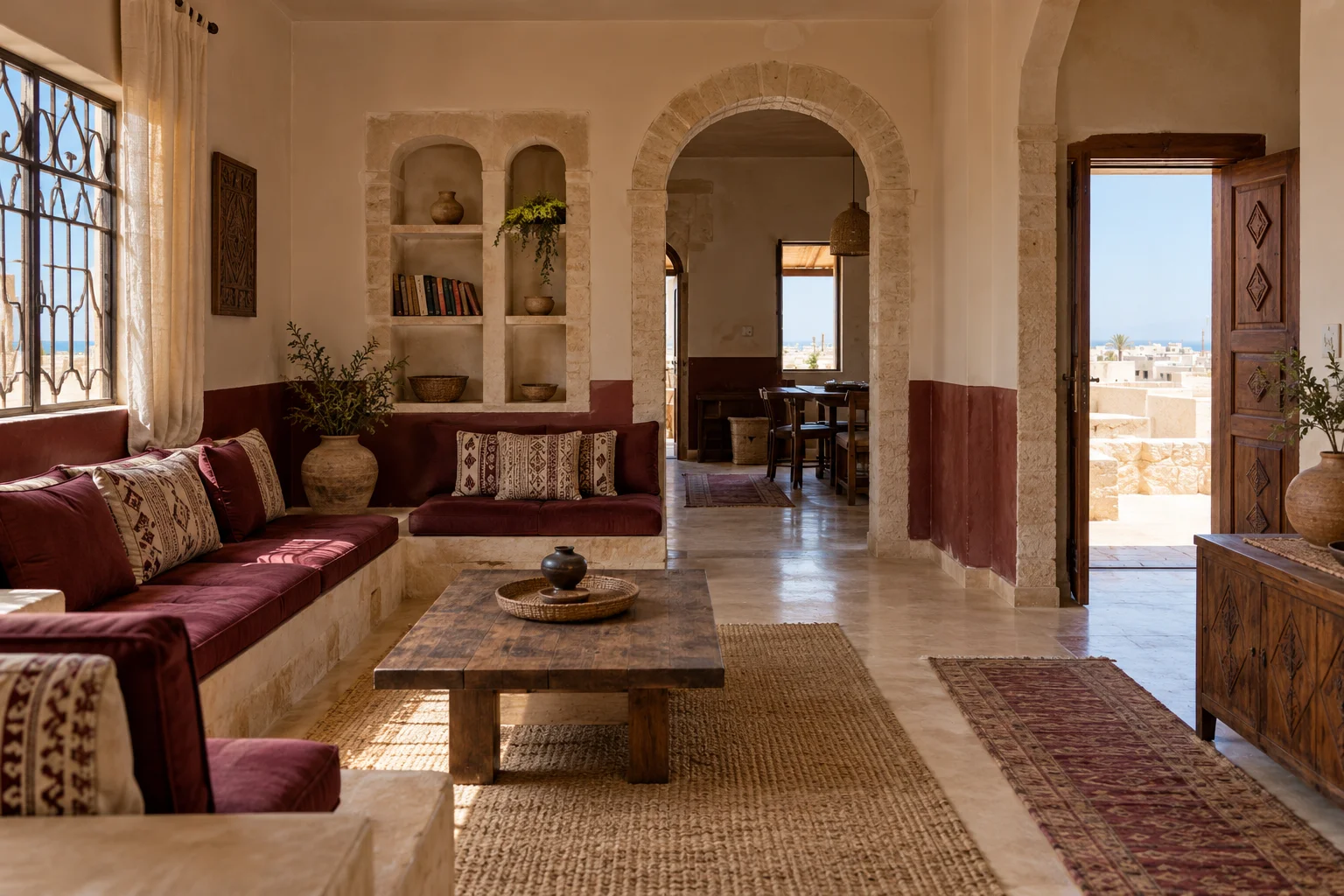 Family House in Berbera Living Room