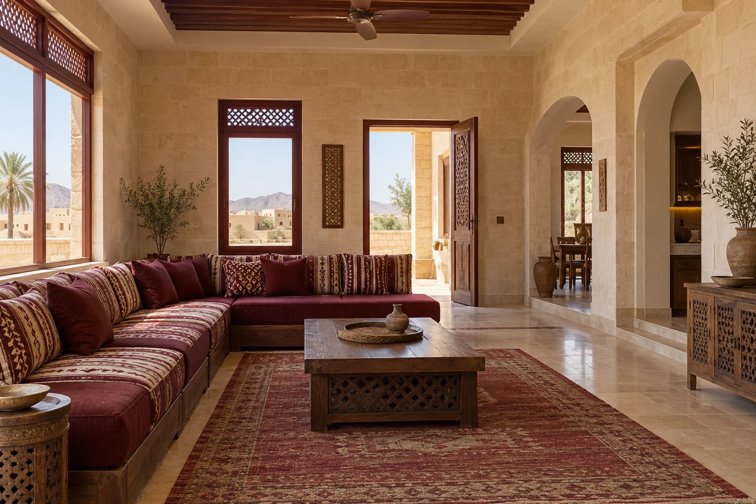 Modern Villa in Berbera Living Room