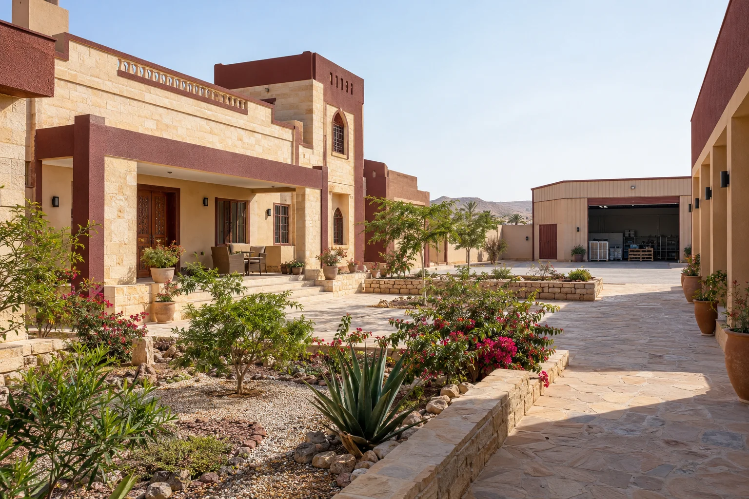 Modern Villa in Berbera Backyard / Compound