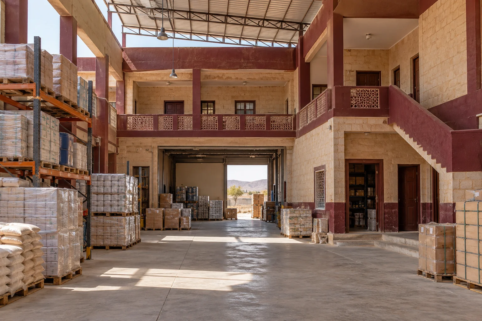 Business Warehouse in Berbera Interior View 1