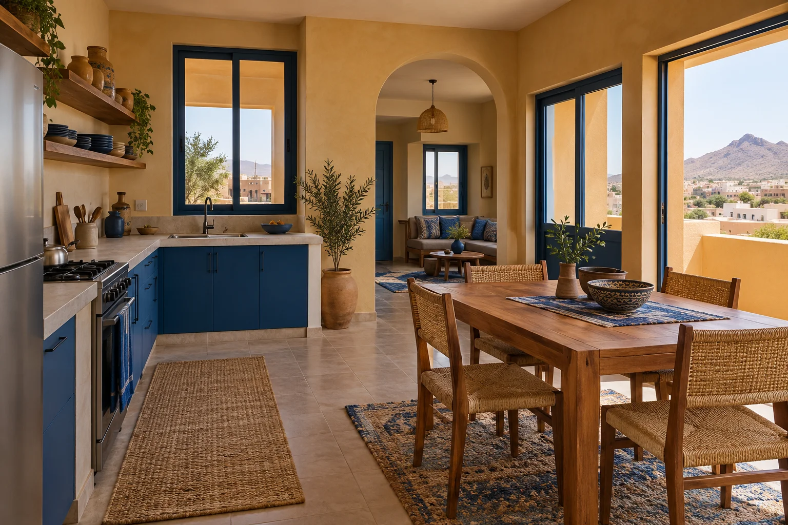 Modern Apartment in Borama Kitchen