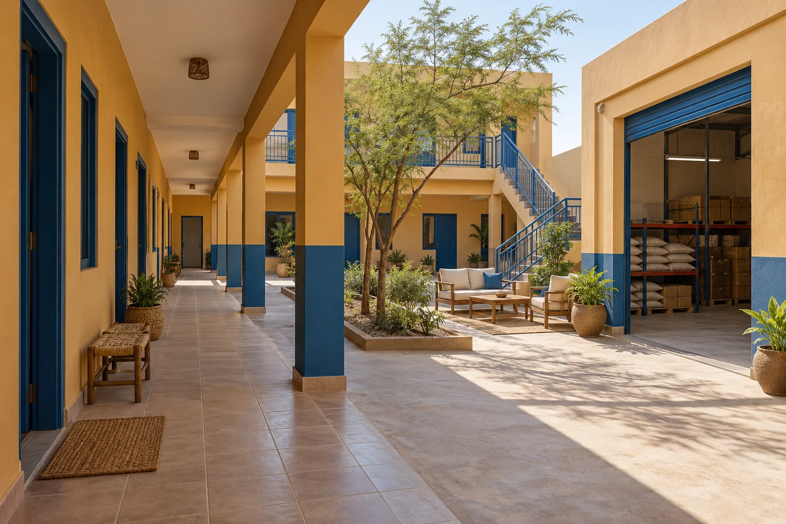 Commercial Space in Borama Corridor / Common Area