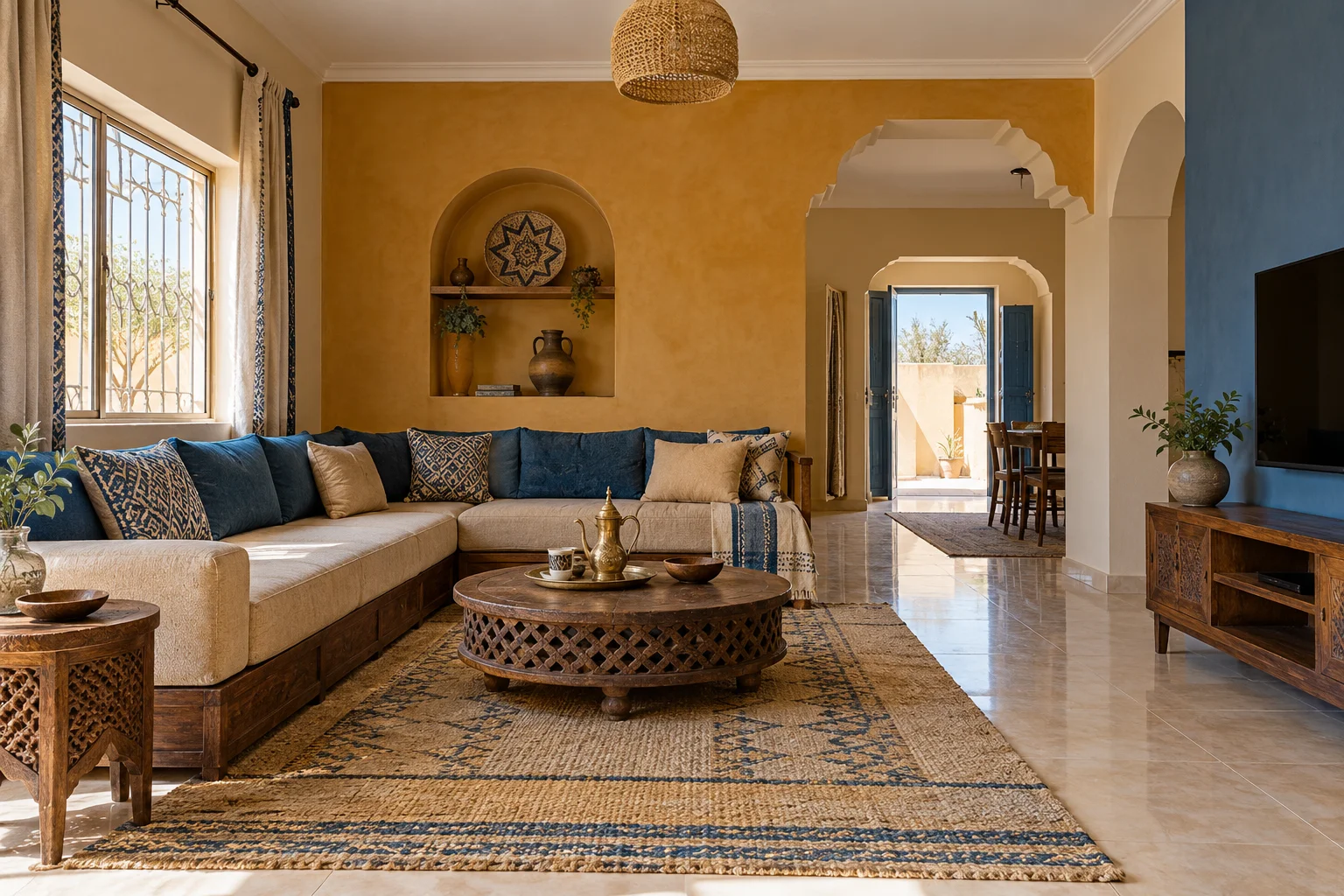Family House in Borama Living Room