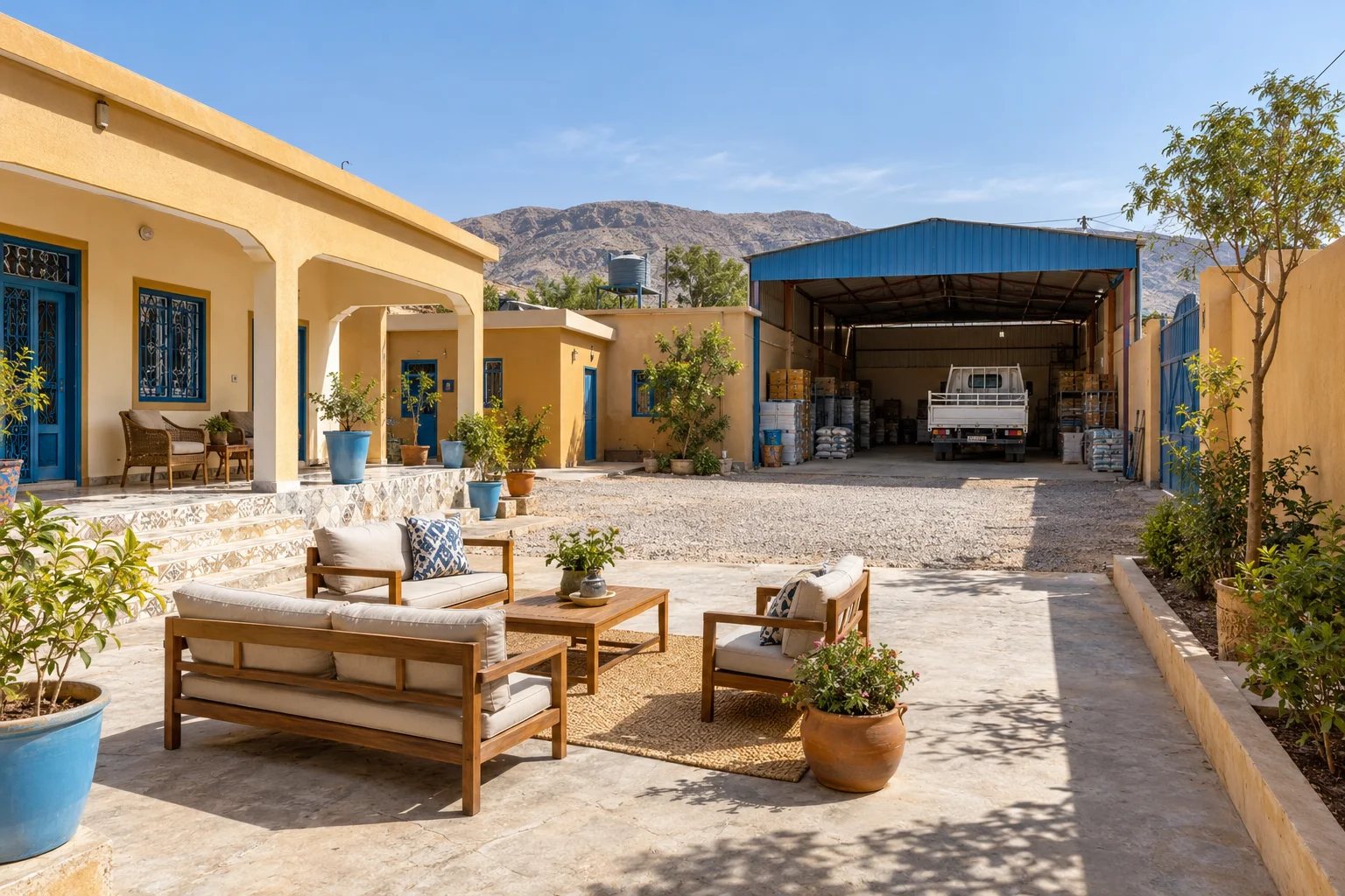 Family House in Borama Backyard / Compound