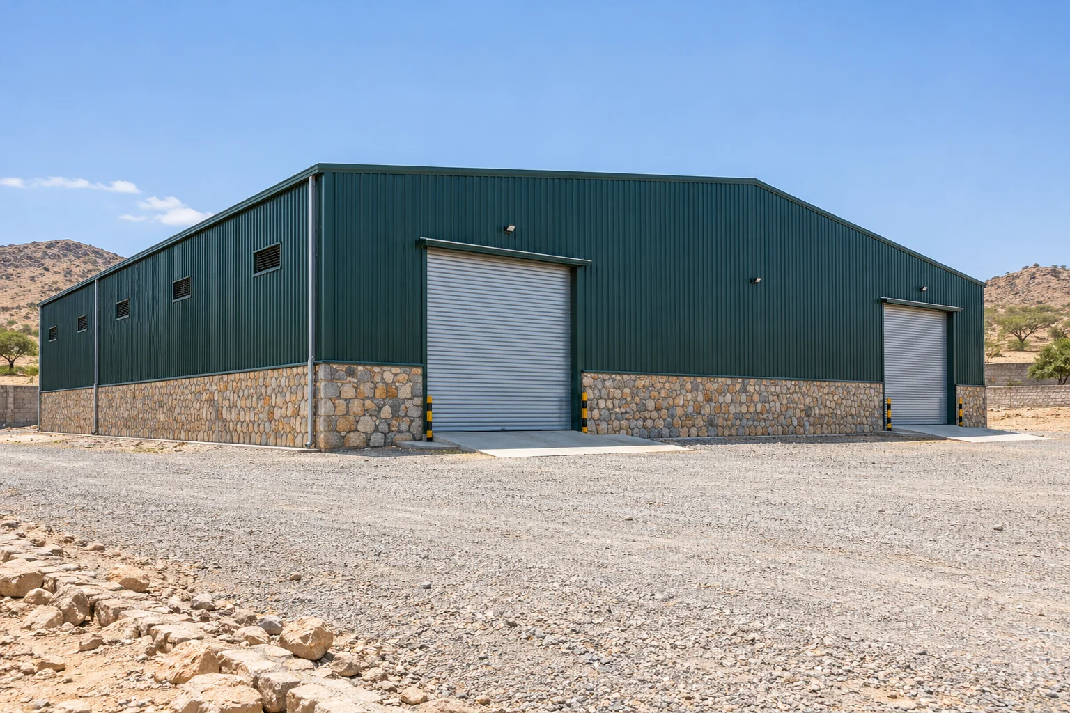 Warehouse Front View