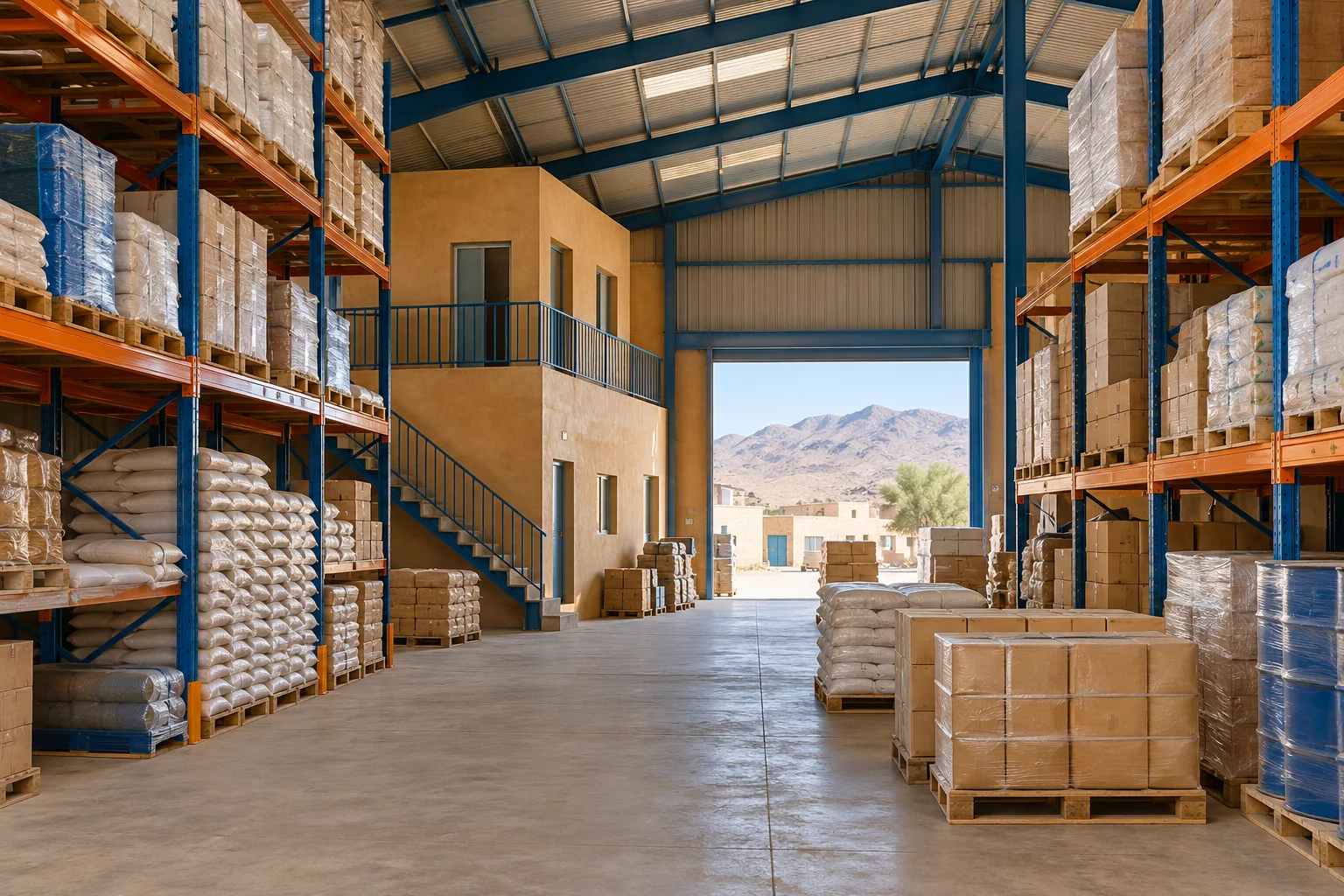 Warehouse Interior View 2