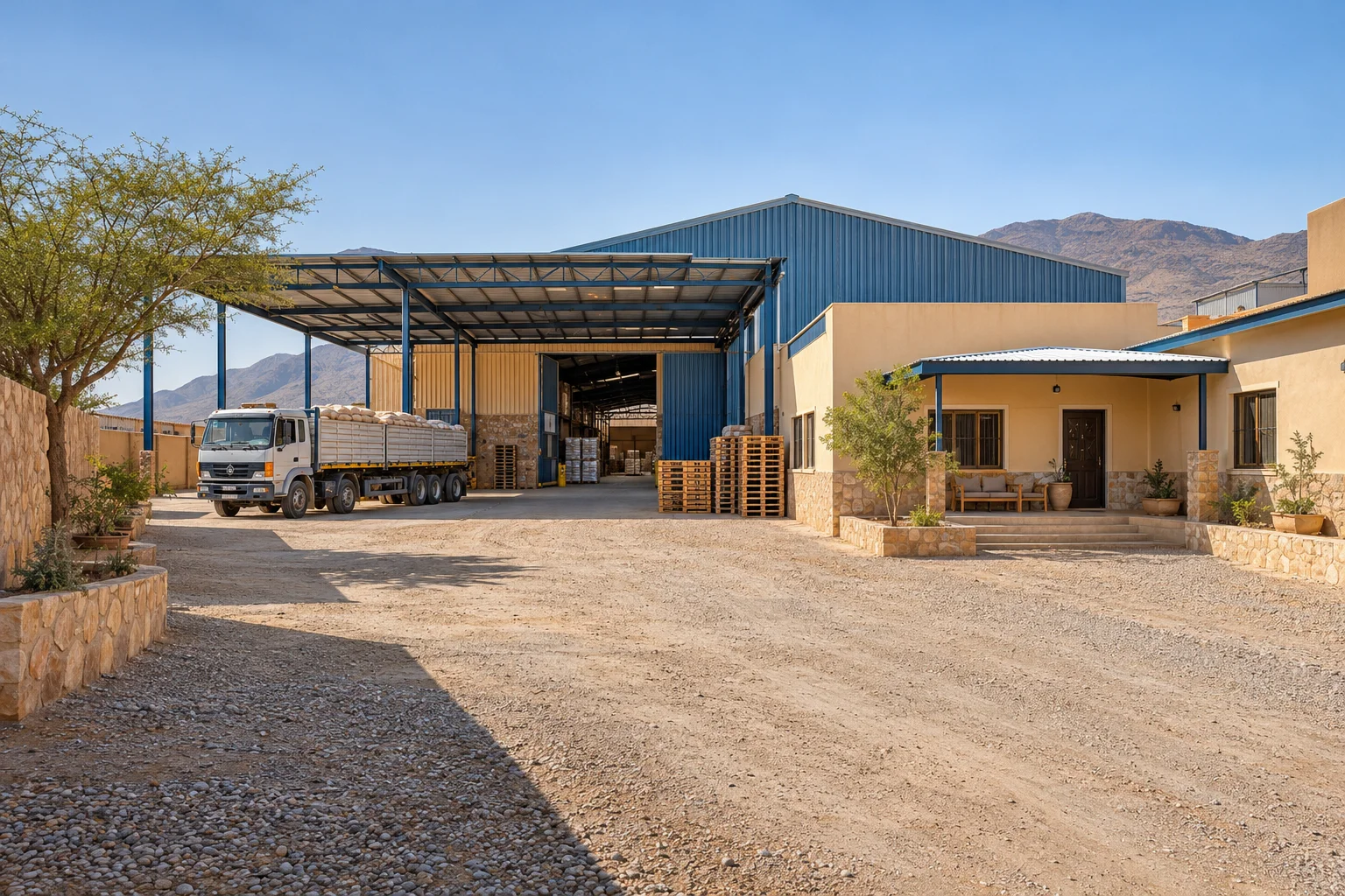 Warehouse Yard / Truck Access