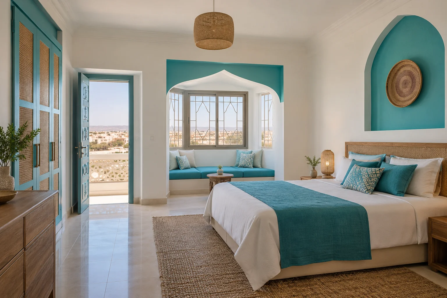 Modern Villa in Burco Bedroom