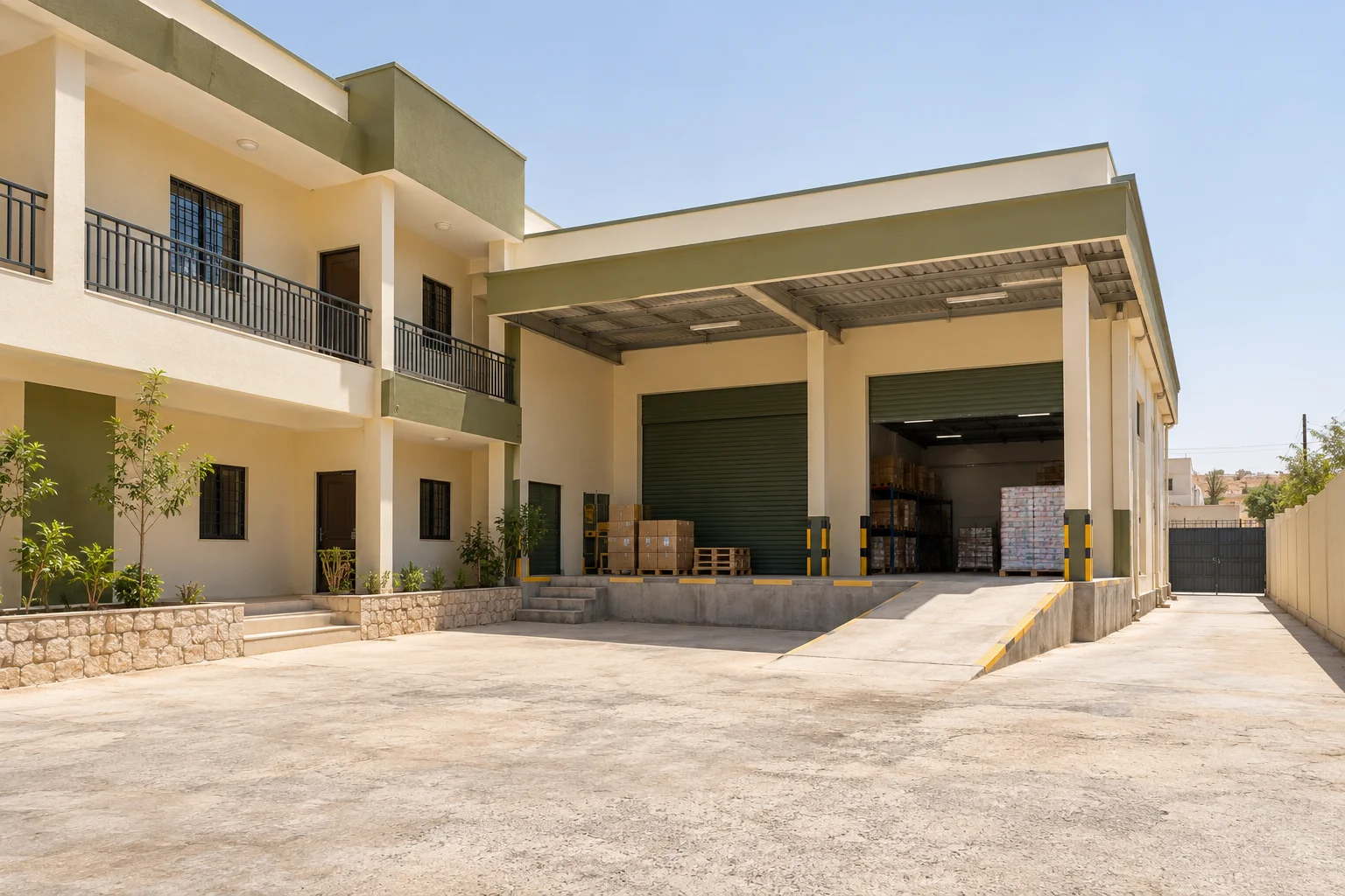 Commercial Shop Parking / Loading / Access