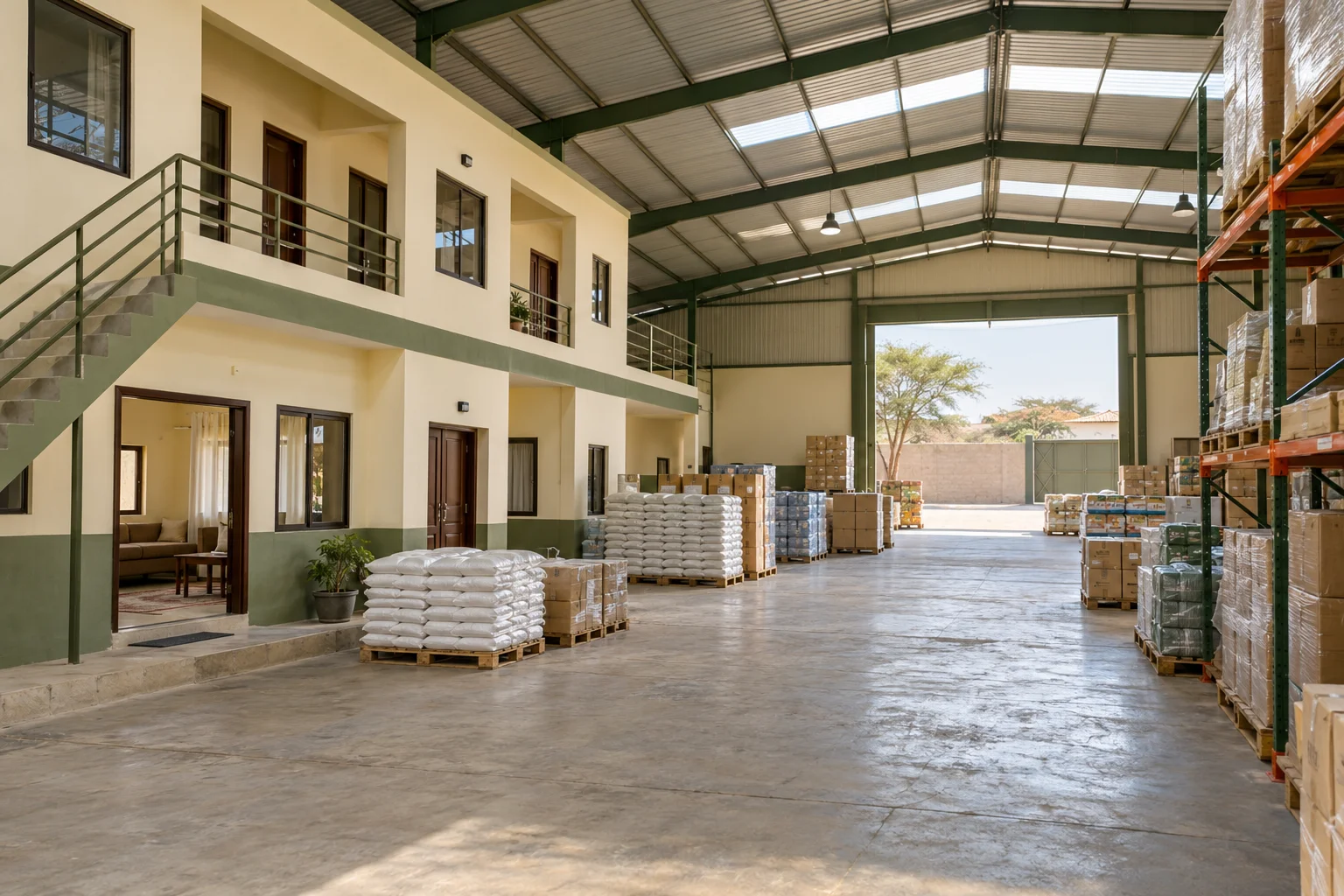 Business Warehouse in Hargeisa Interior View 1